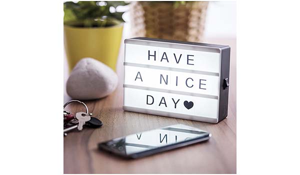 caja de luz personalizable