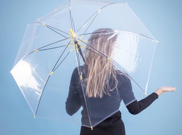 paraguas transparente para empresas
